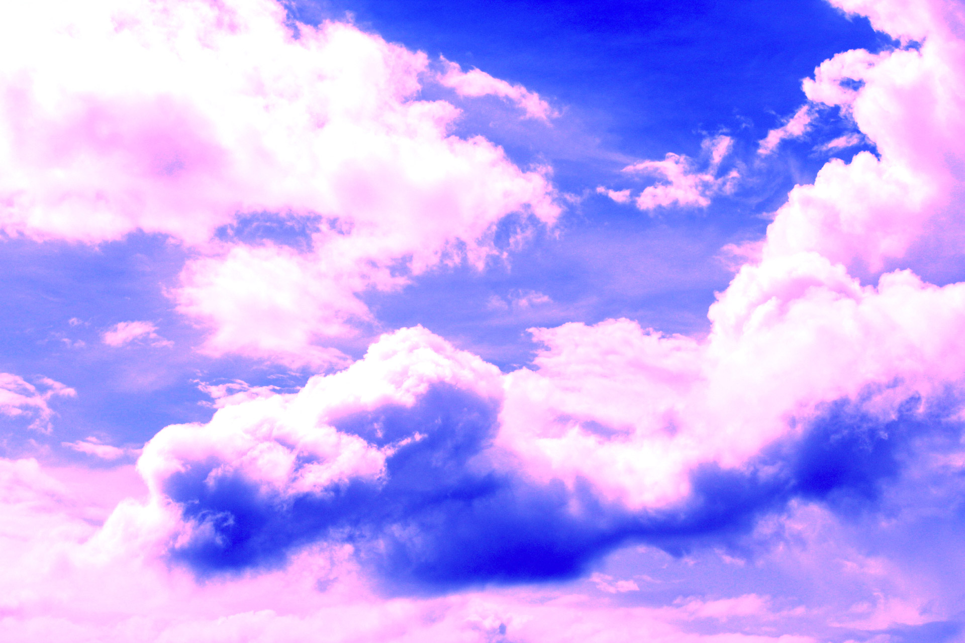 Blue Sky And Pinkish Clouds Free Stock Photo - Public Domain Pictures
