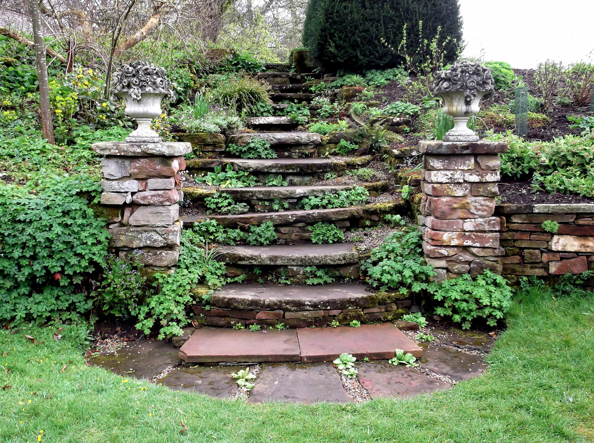 garden-steps-free-stock-photo-public-domain-pictures