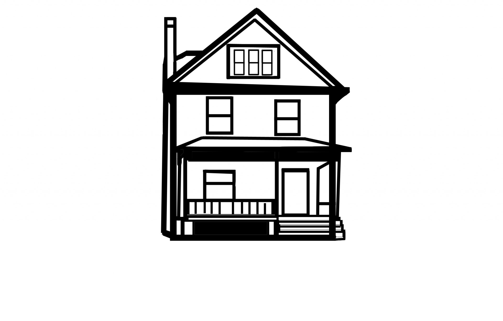 House Line Drawing Free Stock Photo Public Domain Pictures