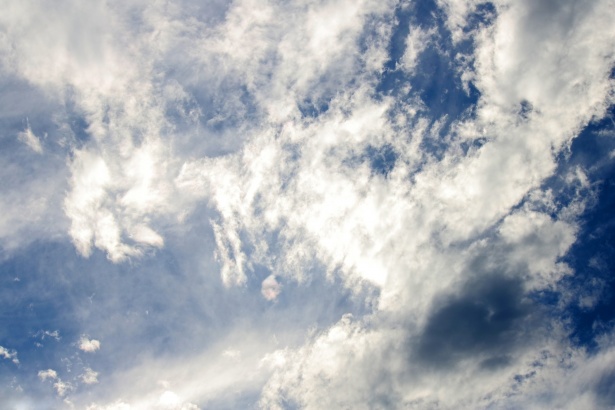 Loose White Cloud With Blue Sky Free Stock Photo - Public Domain Pictures