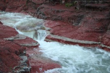 Cañón Red Rock de Alberta