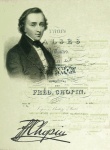 Muziekposter van Chopin