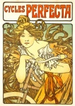 Donna Art Nouveau Art Vintage