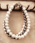Bracelet perlé de perles d'eau douce