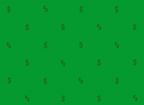Dollar achtergrond illustratie