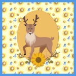 Sunflower Deer