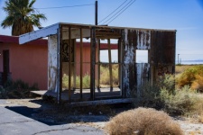 Grunge abandoned shack