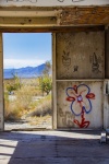 Grunge baracca graffiti