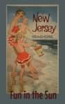 Poster di viaggio del New Jersey