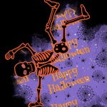 Halloween Break-dance Skeleton
