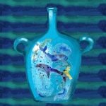 Whales in a bottle