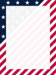 Cornice bandiera degli Stati Uniti