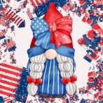 Unabhängigkeitstag Gnome