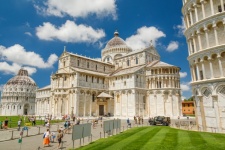 Torre inclinada y catedral de Pisa