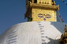 Hlavní stupa Swayambunath
