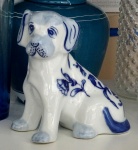 Ornamental Porcelain Puppy Dog