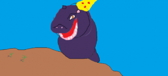 Hippo de petrecere