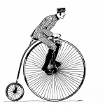 Penny Farthing Vintage Clipart