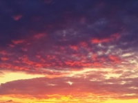 Sunset Sky Clouds