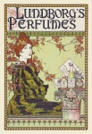 Publicité de parfum vintage