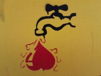 Acqua amore graffiti