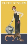 Mulher Flapper Vintage 1920