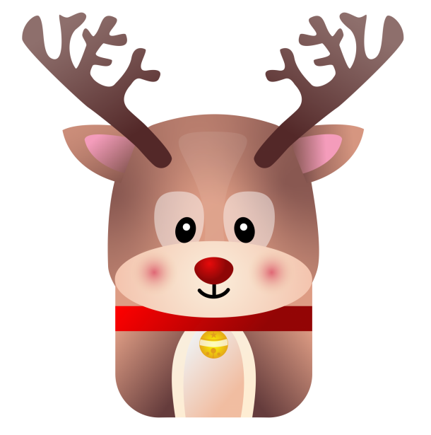 Cute Reindeer Cartoon Free Stock Photo - Public Domain Pictures