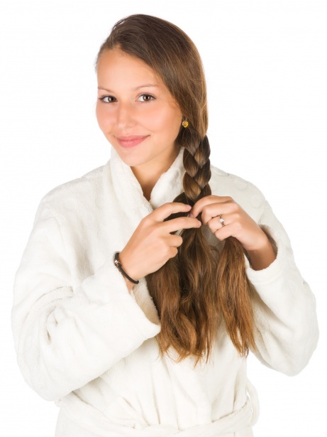 Woman Braiding Hair Free Stock Photo - Public Domain Pictures
