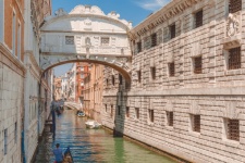Bridge Of Sighs In Venice