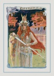 Brunhilde Vintage Art Poster