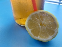 Iced Tea And Lemon