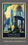 Chicago plakat podróżniczy