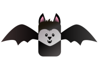 Cute Bat Cartoon