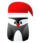 Cute Christmas Penguin