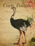 Carte postale florale vintage d'autr