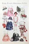 Bambole di carta moda vintage