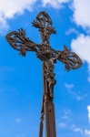 Crucifix ruginit