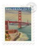 San Francisco Travel Postage