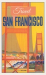 Plakat podróżniczy w San Francisco