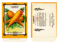 Seed Packet Vintage Carrots