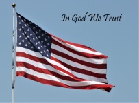 US Flag In God We Trust