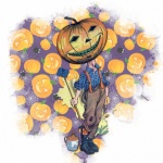 Vintage Halloween Jack-o-lantern