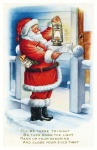 Boże Narodzenie Święty Mikołaj Vintage