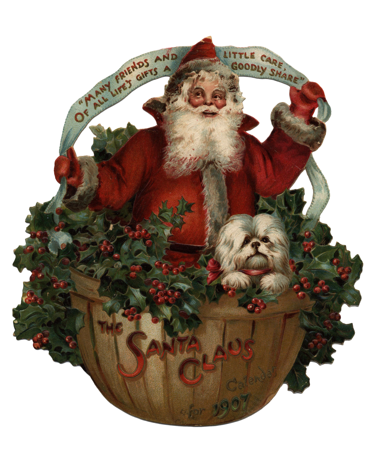 Christmas Santa Vintage Clipart