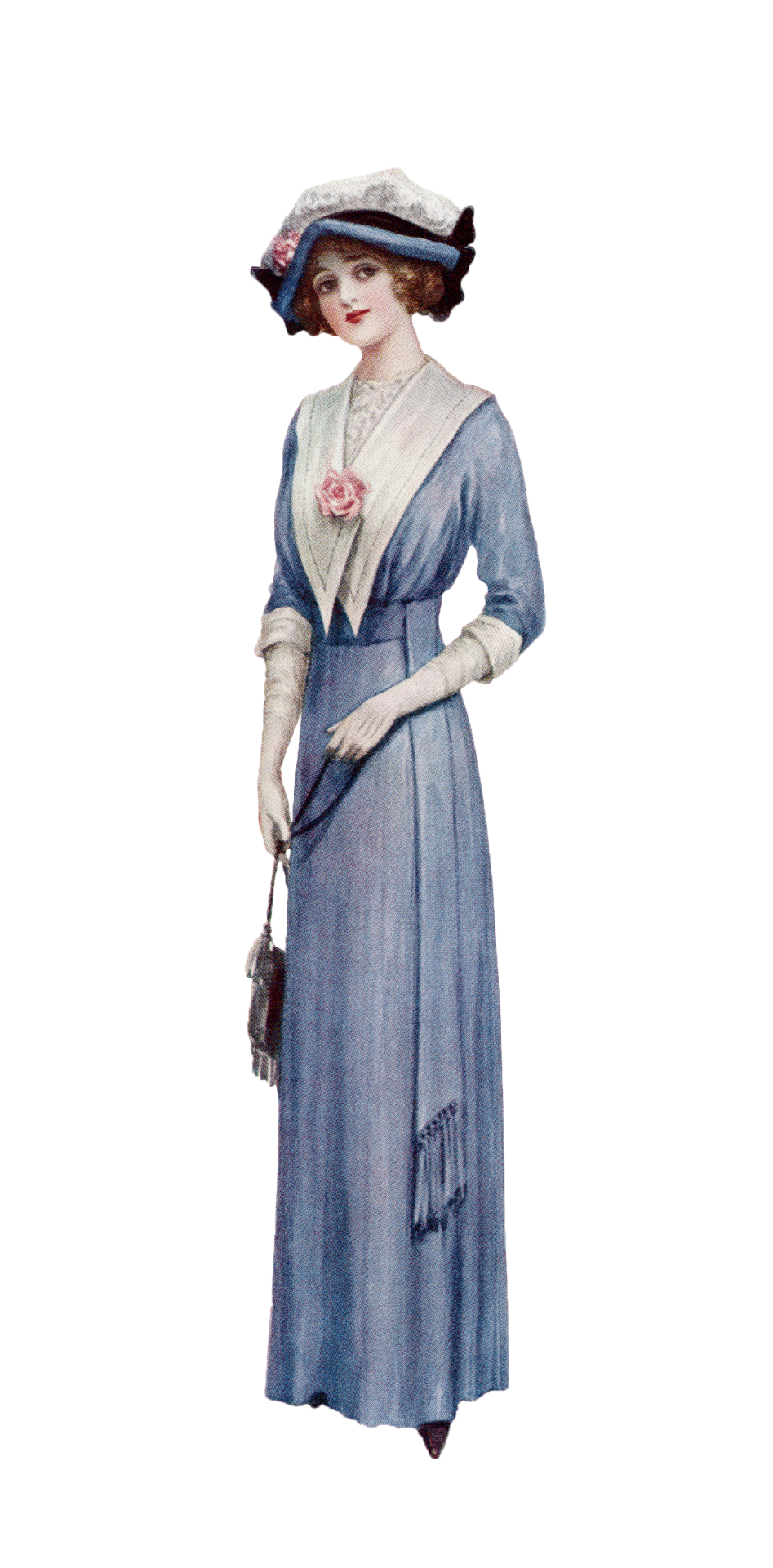 Victorian Woman Vintage Fashion