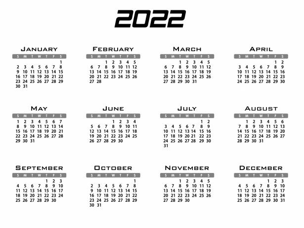Template calendar 2022 2022 Calendar