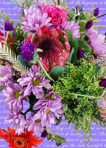 Well Wishes Flower Bouquet Free Stock Photo - Public Domain Pictures