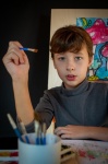 Artist, Children, Young Artist, Art