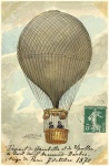 Balloon France arta vintage