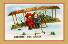 Christmas Vintage Children Card